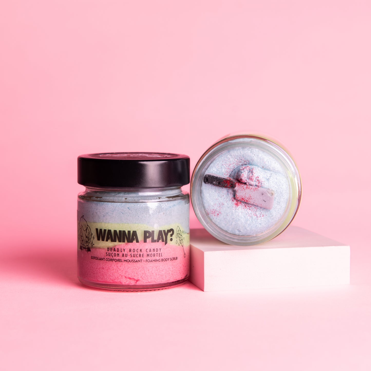 Foaming Body Scrub - Wanna Play ? 🔪