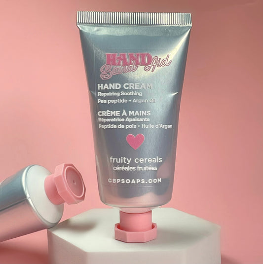 Hand Band-Aid Fruity Cereals
