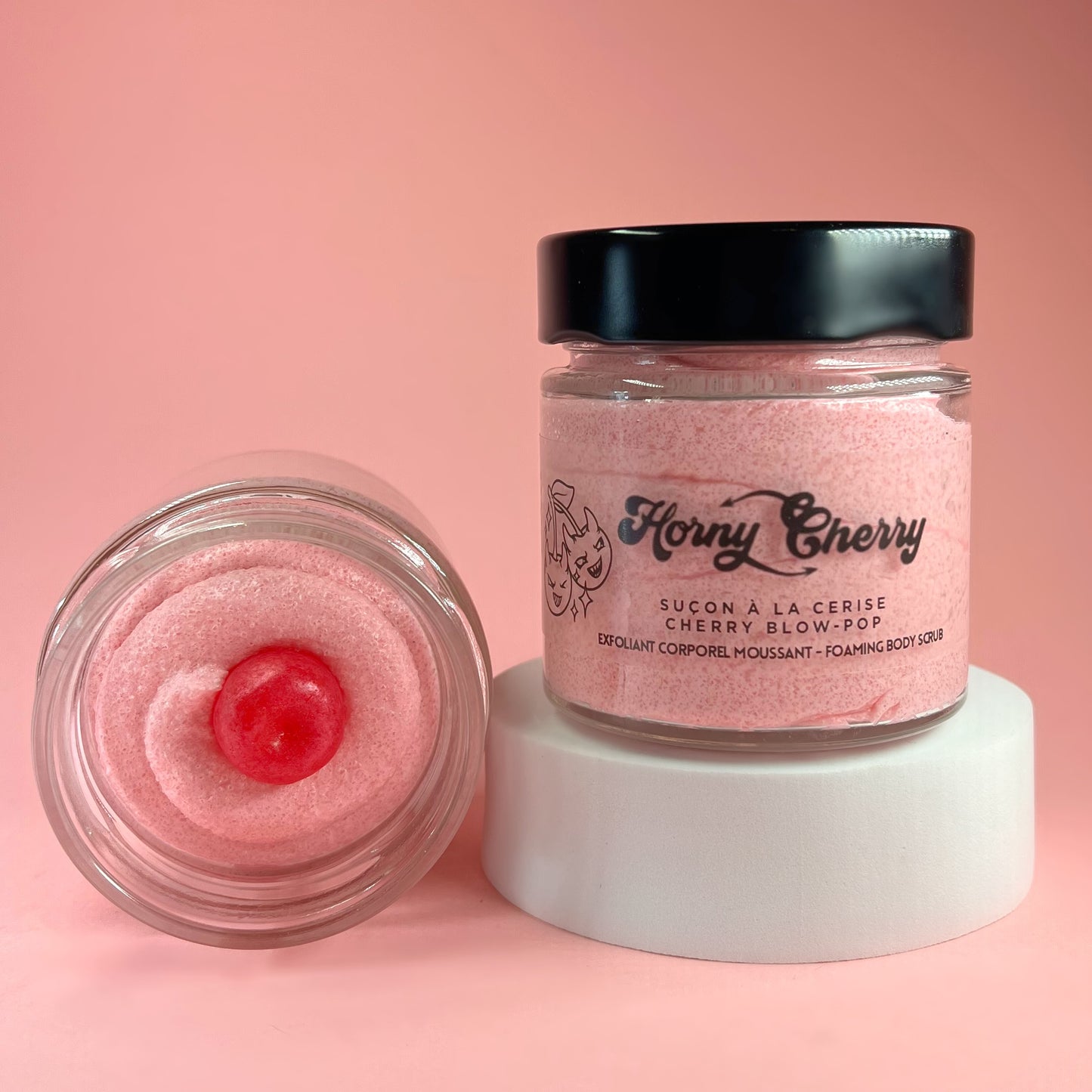 Foaming Body Scrub - Horny Cherry