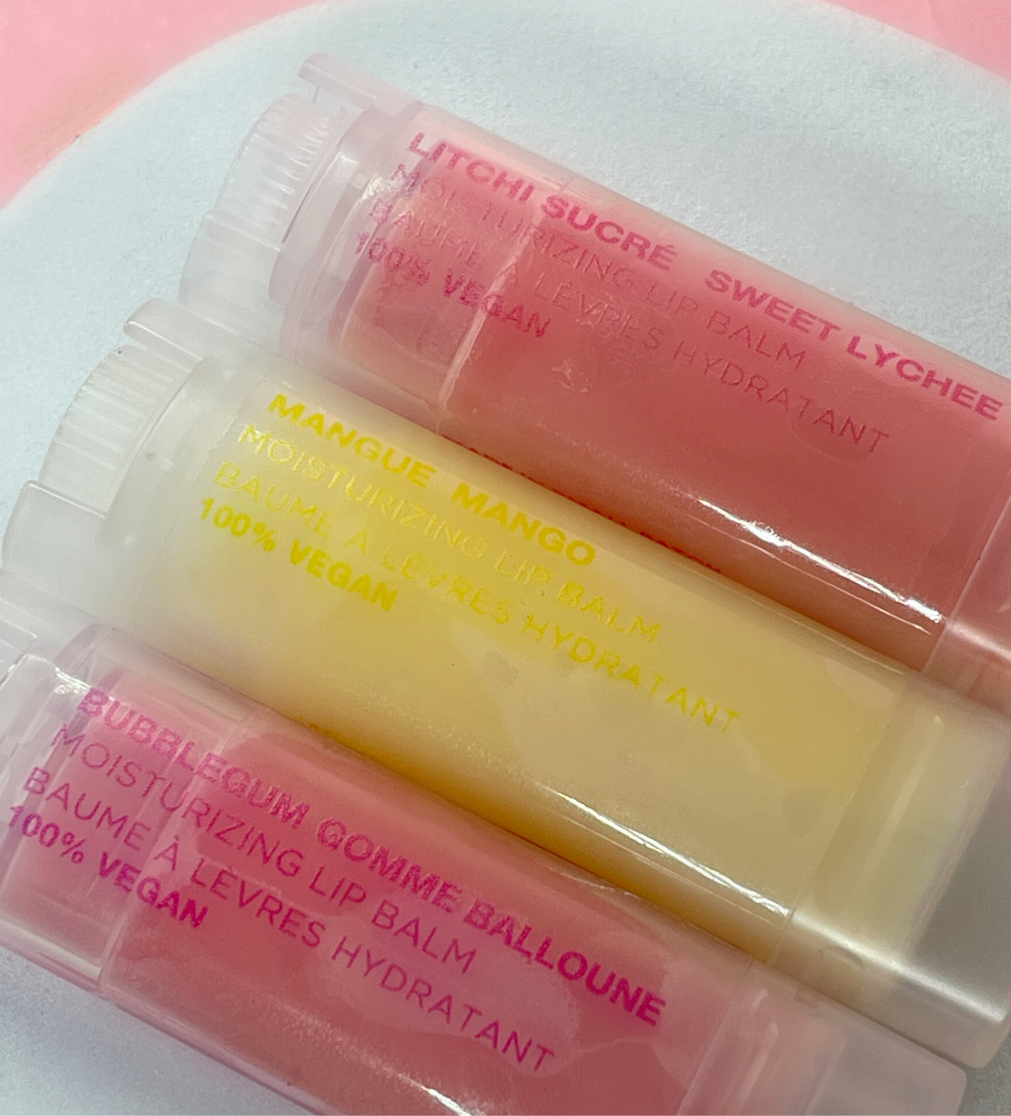 SUMMER Organic Lip Balms