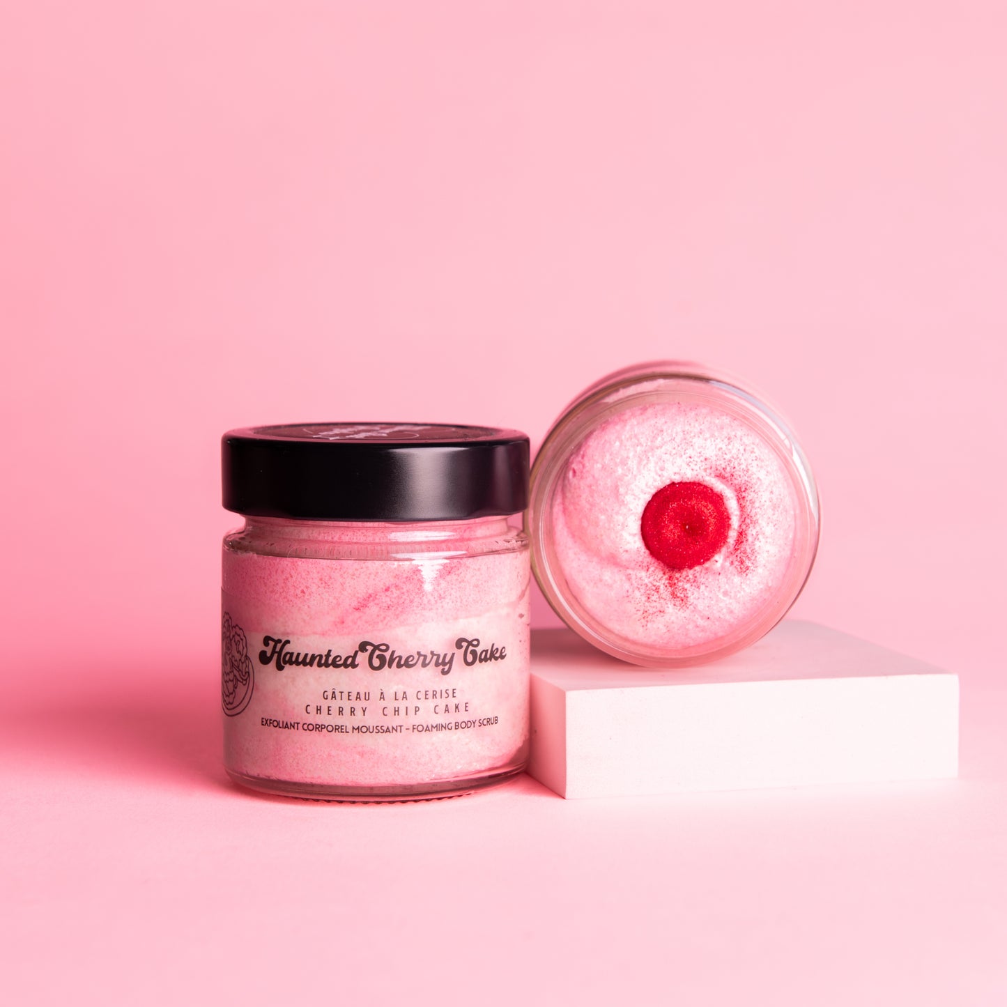 Foaming Body Scrub - Haunted Cherry Cake π