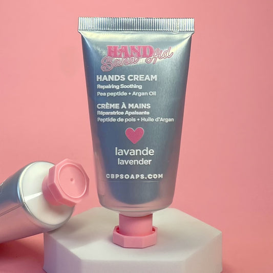 Hand Band-Aid Lavender