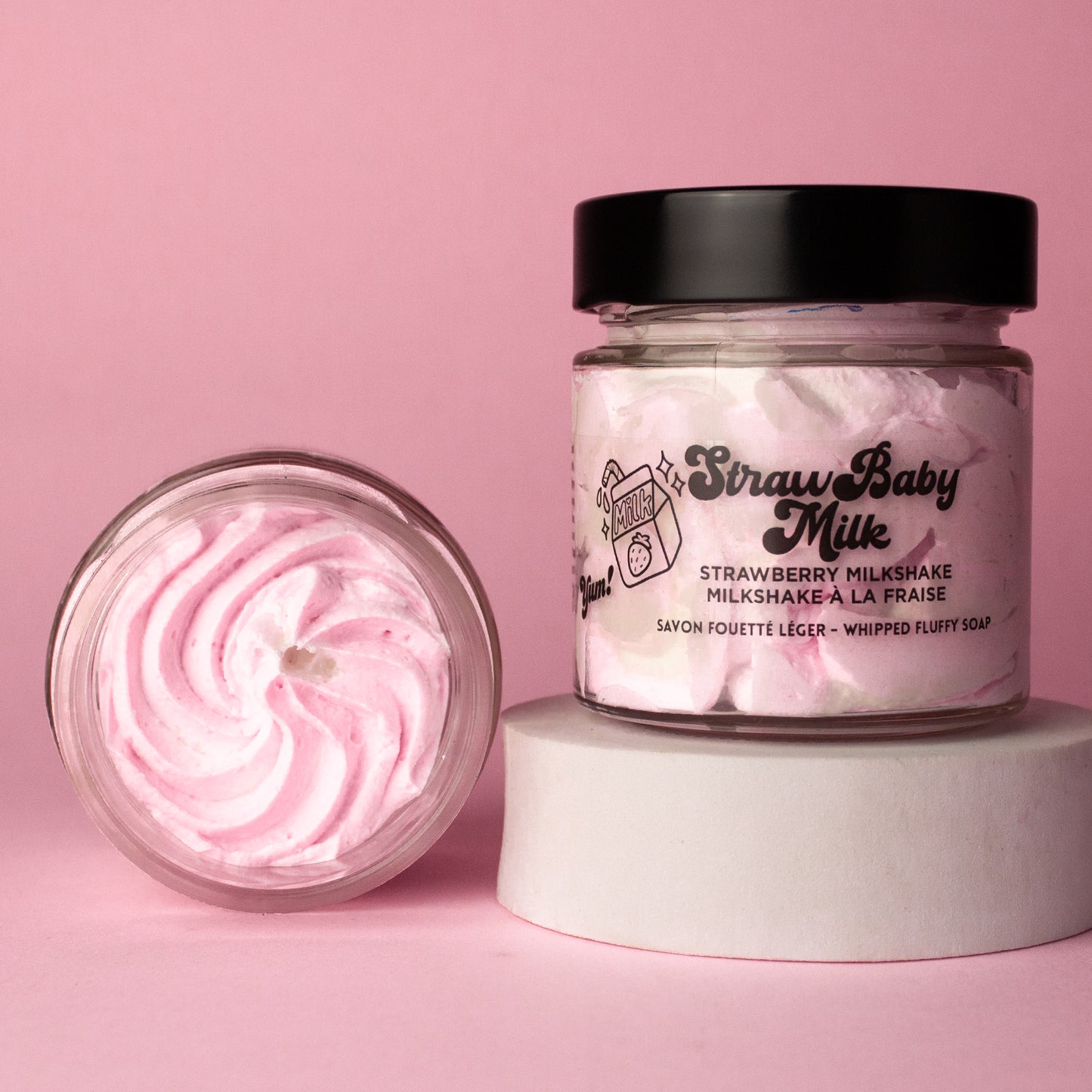 Whipped Soap - StrawBaby Milk