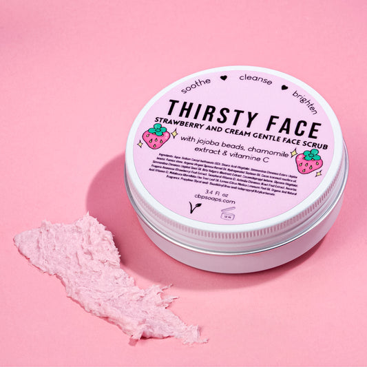Face Scrub - Thirsty Face Strawberry